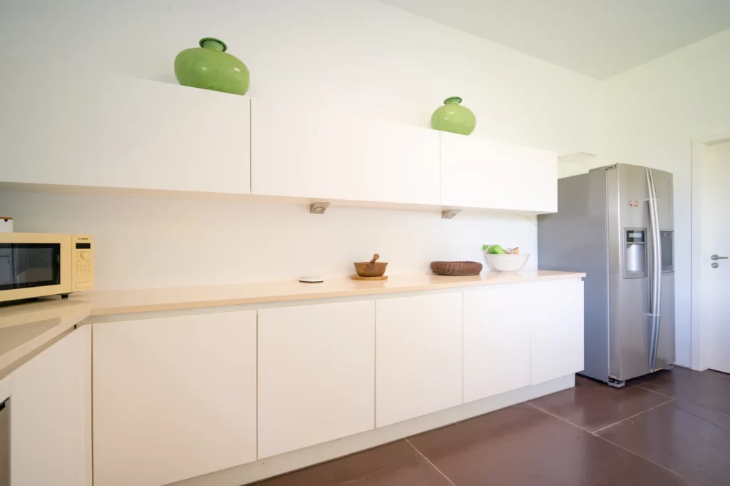 Cocina equipada de la villa en Óbidos