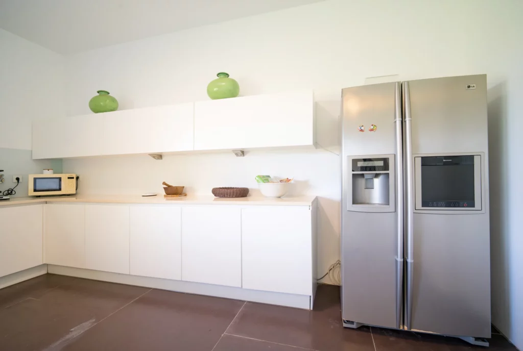 Electrodomésticos cocina de la villa Bom Sucesso en Óbidos Portugal