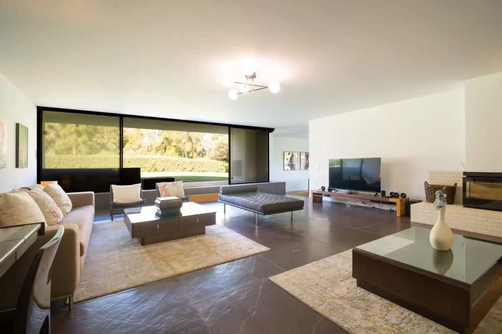 Salón de la villa Bom Suceso