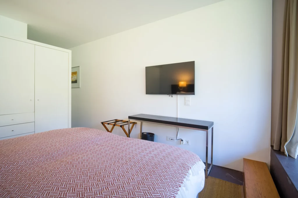 Suite roja de la villa Bom Sucesso en Óbidos