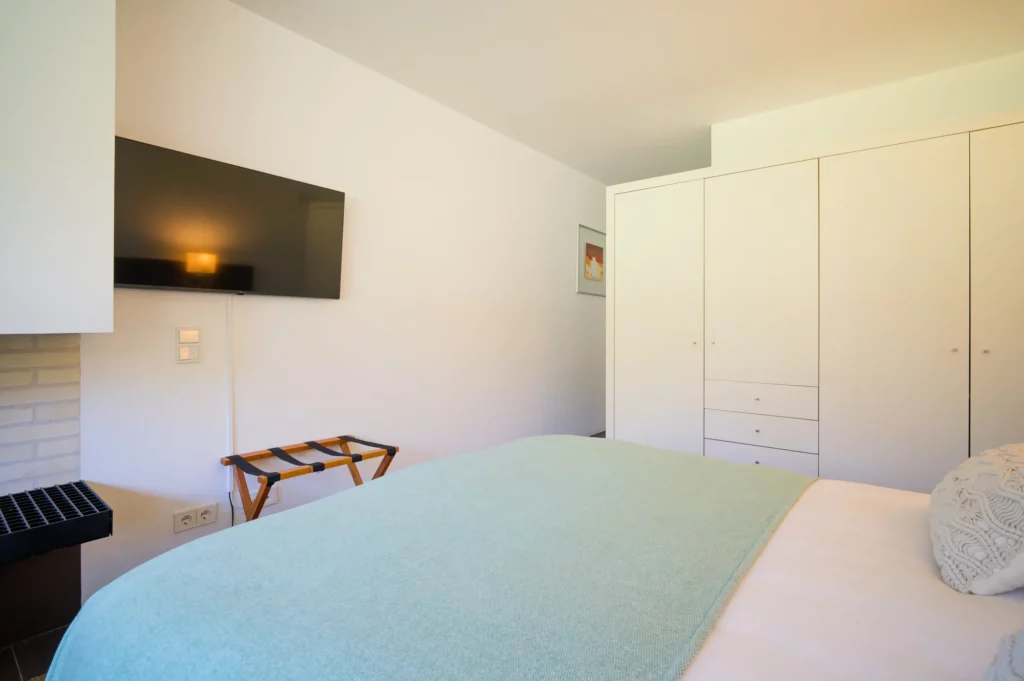 Suite verde de la villa Bom Sucesso en Óbidos Portugal